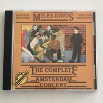 送料無料 ジャズCD Miles Davis “The Complete Amsterdam Concert” 1CD Celluloid フランス盤_画像1