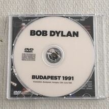 送料無料 評価1000達成記念 ロックDVD Bob Dylan “Budapest 1991” 1DVD 無記名 日本盤_画像2