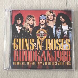 送料無料 評価1000達成記念 ロックCD Guns N’ Roses “Budokan 1988” 2CD 無記名 日本盤