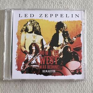 送料無料 評価1000達成記念 ロックCD Led Zeppelin “How The West Was Redone Remaster” 3CD 無記名 日本盤