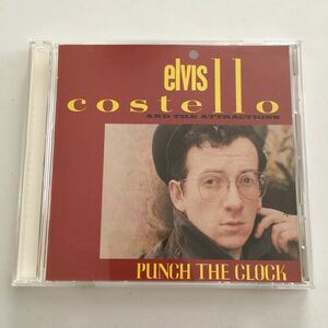 送料無料 評価1000達成記念 ロックCD Elvis Costello & The Attractions “Punch The Clock” 1CD Demonイギリス盤 Chet Baker参加！