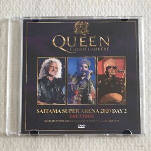  бесплатная доставка оценка 1000 достижение память блокировка DVD Queen + Adam Lambert *Saitama Super Arena 2020 Day 2~ 1DVD нет регистрация название записано в Японии 