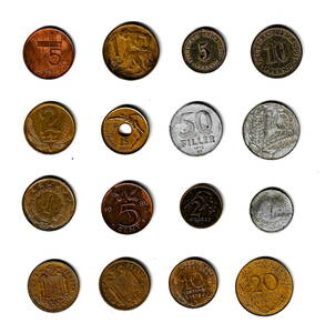 外国古銭　まとめて　16枚 蔵出　主にヨーロッパ - zd-87
