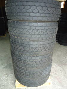 ブリヂストン　V-STEEL MIX　M800 265/70R19.5 140/138J　中古品　6本セット　法人宛て発送のみ 6M1