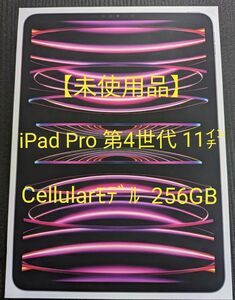 【新品未使用】iPad Pro 11インチ 第4世代 Wi-Fi ＋ Cellular 256GB SIMフリー 2022年モデル