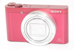 【外観特上級】ソニー(SONY) Cyber-shot DSC-WX500 レッド　#s6015