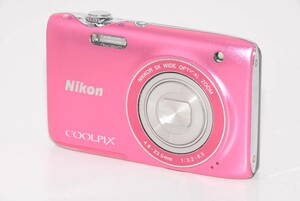 【外観並級】Nikon ニコン COOLPIX S3100　#s7054