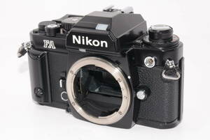 【外観特上級】NIKON ニコン FA ブラック ボディ 　#u1257