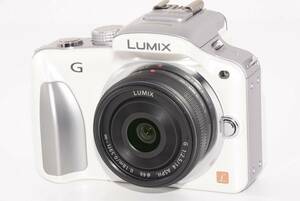 【外観特上級】Panasonic LUMIX DMC-G3 ホワイト / LUMIX G 14mm F2.5　#s7552