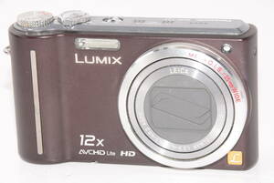 【外観特上級】パナソニック デジタルカメラ LUMIX (ルミックス) TZ7 ブラウン DMC-TZ7-T　#m7857