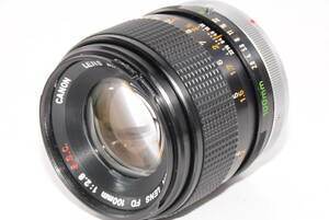 【外観特上級】CANON キャノン FD 100mm F2.8 S.S.C.　#h10942