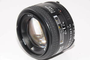 【外観特上級】Nikon 単焦点レンズ AF Nikkor 50mm F1.4D　#b1533