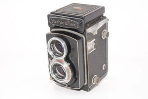 【外観特上級】二眼レフカメラ フィルムカメラ Yashicaflex ヤシカ 80mm F3.5　#u1764