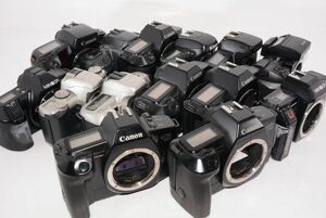 【訳あり】ジャンク フィルムカメラ 一眼 15台まとめて Canon MINOLTA PENTAXなど色々　#s8297