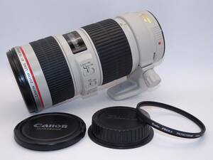 【外観特上級】Canon 望遠ズームレンズ EF70-200mm F4.0L USM フルサイズ対応