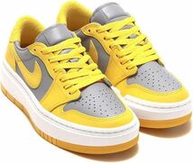 NIKE ナイキ wmns ジョーダンI 黄灰 23.5cm DH7004-017 23-0611-5-3_画像1