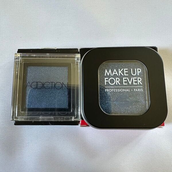 ADDICTION MAKE UP FOREVER アイシャドウ ブルー ラメ