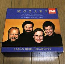 モーツァルト　アルバン・ベルク四重奏団 ALBAN BERG QUARTETT　MOZART;STRING QRTS. 14-23_画像1