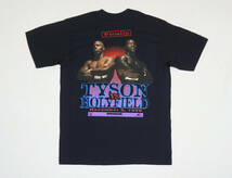 デッドストック 1996年 USA製 Mike Tyson vs. Evander Holyfield 『MGM November 9, 1996』 Tシャツ マイク タイソン Boxing ビンテージ_画像1