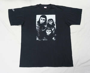 90's USA製 Ransom Note Graphics 『Planet of the Apes』 Tシャツ オールドスケート Old Ghosts Buttstains Zorlac Pushead Bronze Age