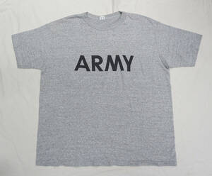 80's USA made Champion [ARMY] T-shirt 90's CHAMPION millimeter tali Vintage Russell US Army