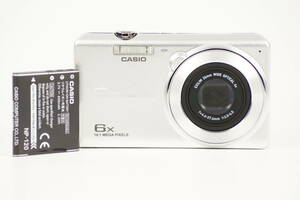 ■ 美品 ■ カシオ CASIO EX-ZS28 シルバーボディ コンパクトデジタルカメラ バッテリー付き 7485