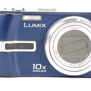 パナソニック PANASONIC LUMIX DMC-TZ3 ブルーボディ コンパクトデジタルカメラ バッテリー付属 訳アリの画像3