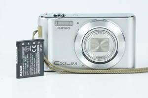 カシオ CASIO EXILIM EX-ZS180 シルバーボディ コンパクトデジタルカメラ バッテリー付き