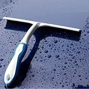 Setokaya ガラススクイジー シリコン製 水切りワイパー T字型スクイジー 掃除 車用 ガラス 窓 お風呂 浴室 GSQ-0