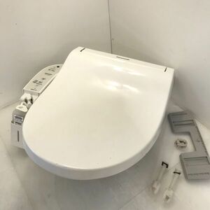 J1-5157T 【通電確認済】 Panasonic/パナソニック温水洗浄便座 ウォシュレット シャワートイレ DL-SAW400-WS 2016年製