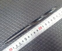 ★送安\185! MT1 Φ11.5mm 未使用 英国製 高級 チップブレーカー付 鉄工用ドリル ◆ テーパーシャンクドリル テーパードリル 旋盤 ボール盤_画像2