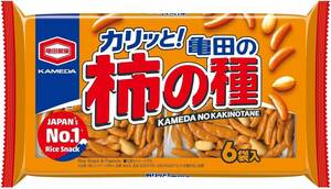  single goods 180 gram (×12) turtle rice field confectionery turtle rice field. persimmon. kind 6 sack .180g×12 sack 