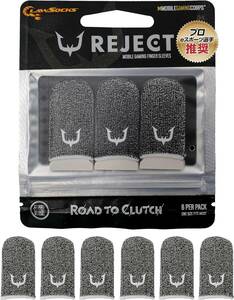  gray Medium REJECT finger sak gray (6 piece entering ) silver fiber [ Pro player recommendation ] Rige .kto ultrathin super high sensitive .....