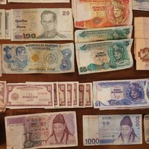 外国紙幣 海外紙幣 旧紙幣 アンティーク 外貨 大量 たくさん まとめて _画像5