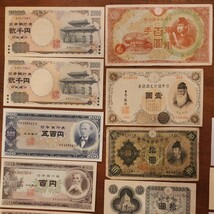 紙幣 日本 中国 台湾 インドネシア インド ロシア 軍用手票 旧日本紙幣 旧紙幣 新札 ピン札 アンティーク 外貨 大量 たくさん まとめて _画像2
