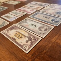 紙幣 日本 中国 台湾 インドネシア インド ロシア 軍用手票 旧日本紙幣 旧紙幣 新札 ピン札 アンティーク 外貨 大量 たくさん まとめて _画像10