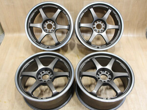 B433 希少 5次元 プロレーサー 5ZIGEN PRO RACER GN+ 18X8.5J+38 8.5J+48 PCD114.3 JDM USDM ER34 R33 S13 S14 180SX FD FC 1J 2J マーク2