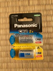 Panasonic リチウム電池CR-2 2本パック