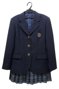 bw_2868k ミニスカート♪ 京都府 宇治市立東宇治中学 冬服 ブレザー制服 上下セット 女子制服