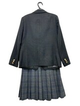 bw_2811ｗ 東京都 私立 明治大学付属中野八王子高校 冬服 ブレザー制服 上下セット 女子制服_画像2