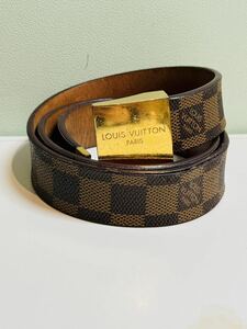 VUITTON ダミエ　ベルト