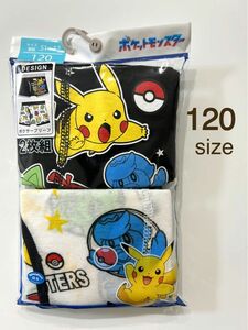 新品★ 下着　ポケモン　ボクサーパンツ　ブリーフ　男の子　120cm 2枚組