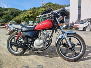 SUZUKI GN125 実働 カスタム車