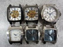 メンズ腕時計 フェイスのみ 大量 300点 8kg セット まとめ SEIKO/CITIZEN/CASIO/DIEEL/TIMEX/ARUMANI/Burberrys/LANCEL他 インボイス対応可_画像4