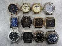 メンズ腕時計 フェイスのみ 大量 300点 8kg セット まとめ SEIKO/CITIZEN/CASIO/DIEEL/TIMEX/ARUMANI/Burberrys/LANCEL他 インボイス対応可_画像9