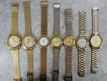 ゴールド系 メンズ腕時計 大量 30点 セット まとめ SEIKO CITIZEN CASIO NIXONなど 金色 まとめて まとめ売り インボイス可 _画像10