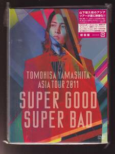 DA★中古★音楽DVD★(2枚組)TOMOHISA YAMASHITA ASIA TOUR 2011 SUPER GOOD SUPER BAD 初回盤/山下智久★JEBN-0129