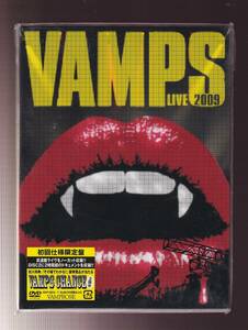 DA★中古★音楽DVD★(2枚組)VAMPS LIVE 2009/VAMPS （初回仕様限定盤）★XNVP-00016