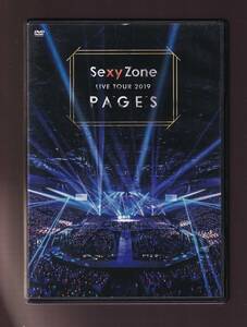 DA★中古★音楽DVD★(2枚組)Sexy Zone LIVE TOUR 2019 PAGES★PCBP-53282