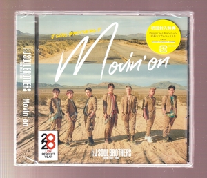 DA★新品★音楽CD★(2枚組)三代目 J SOUL BROTHERS from EXILE TRIBE/Movin' on（CD+DVD）★RZCD-77145